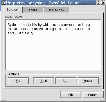 System V Init Editor ksysv